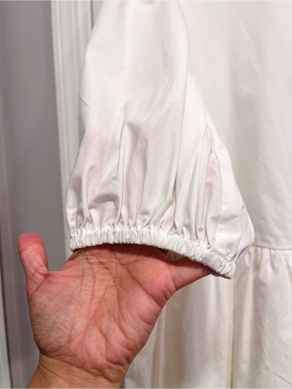 Mare Mare x Anthropologie White Poplin Oversized Shirt Dress Size XS - Picture 4 of 7